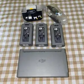 Charging hub dji mini 2 / SE dan 3 baterai original copotan