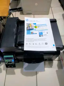 Printer LaserJet multi warna HP m175nw bagus normal
