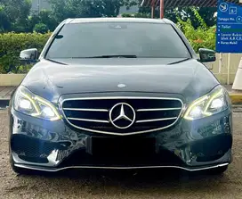 Mercedes Benz Mercy E400 E 400 AMG 2015 Antik Low KM Murah Bekas Turbo