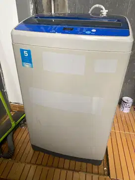 Mesin cuci aqua 1 tabung 9Kg Top loading
