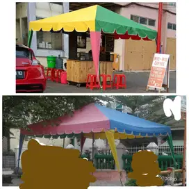 Tenda kafe dan tenda payung (bs ant skitr medan)
