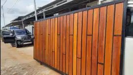 Jasa pemasangan Kanopi Pagar Pintu Gerbang Garasi Tralis Dll