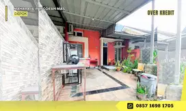 Rumah take over 185JT ccln 5 Jt di Maharaja depok 5 menit tol sawangan
