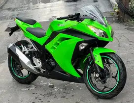 Ninja 250 fi KM 15rb mulus hijau 2015 kawasaki 250fi