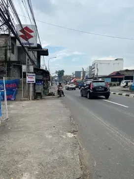 Lahan luas strategis di pinggir jalan jakarta Bogor