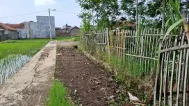 Dijual tanah ,plus 2 kolam, air lancar