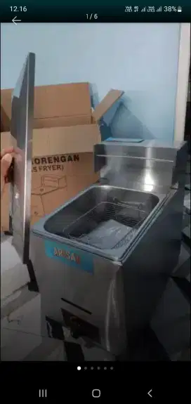 Fryer gas. Penggorengan u fried chicken 6 liter