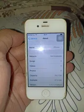 IPHONE 4 32GB JUAL CEPAT TELKOMSEL ONLY