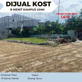 kos Dijual pojok 8 Menit Kampus UNMUH Malang