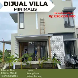 Villa Dijual 10 menit Alun-Alun Batu Lokasi Pojok