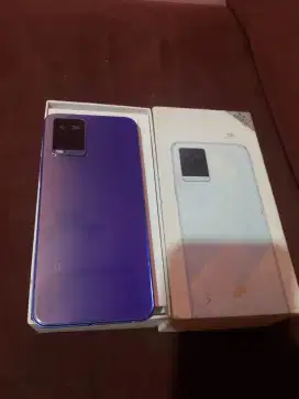 DIJUAL HP VIVO Y21 RAM 4+4 /64 GB LENGKAP NOMINUS