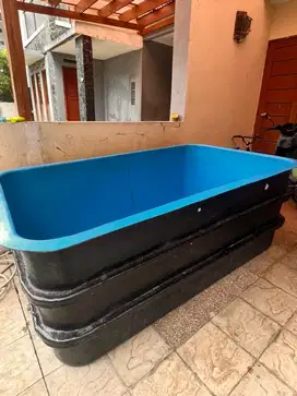 Kolam renang mini outdoor maupun indoor bisa dipindah-pindah