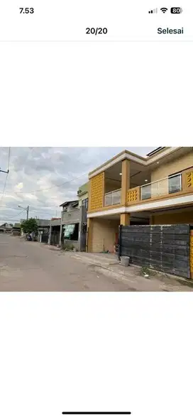 Jual rumah di depan PT Pupuk Kujang Dawuan tengah cikampek