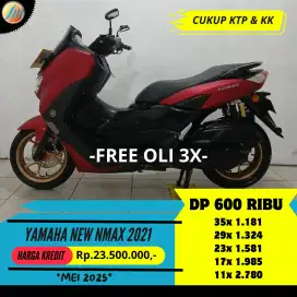 YAMAHA NEW NMAX 2021 KREDIT DP 600RB ANGSURAN SANGAT TERJANGKAU SEKEN