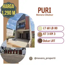 Rumah 2 Lantai Minimalis di Cibubur, Lokasi Strategis Dekat LRT & Toll