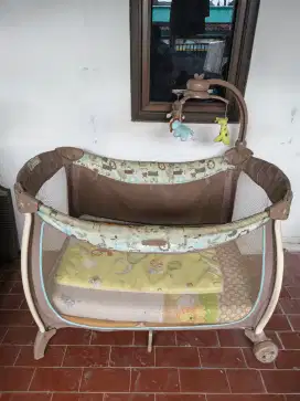 Ranjang bayi box bayi tempat tidur bayi anak