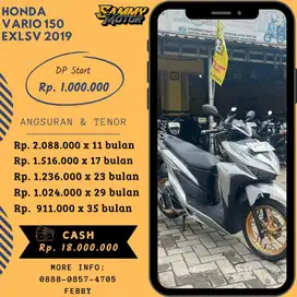 VARIO 150 EXLSV 2019 DP 1jt
