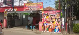 Di jual paket lengkap 1 warung seblak berserta kanopi nya