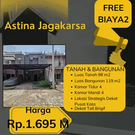 Rumah Jagakarsa 2 Lantai – Dekat AEON & Stasiun Bebas Custom Layout