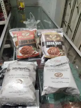 Abon sapi SAE 250gr MANIS/PEDAS
