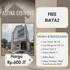 Rumah 2 Lantai Murah di Cibinong – Dekat Stasiun & Mall