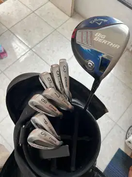 1 set stik stick golf + tas