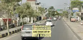 Tanah+Bangunan lama, Jl Setiabudi KOTA MADIUN Baguss