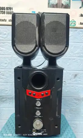 SPEAKER AKTIF GMC NORMAL.SIAP PAKAI