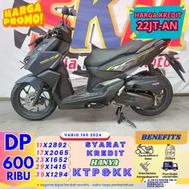 (DP 500k) Honda Vario 160 th 2024 cash/credit