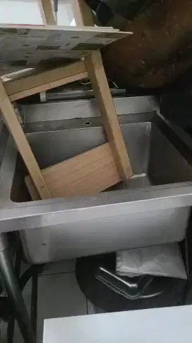 Single sink stainless ex. Cafe dijual