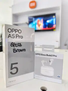 New Oppo A5 Pro ram 8+8/256 PROMO FREE BUDS ENCO 3 PRO