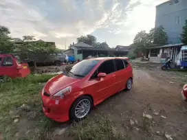 Honda Jazz Mmc Topgrade 2007 Rally Red Orisinil Siap Pakai