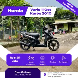 Honda Vario 110cc Karbu Tahun 2010