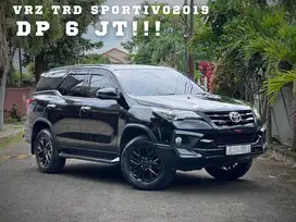 DP 6 JT | Toyota Fortuner Vrz TRD Sportivo 2019 Hitam