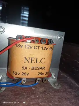 trafo murni 5 amper ct merk nelc baru