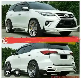 Bumper Toyota fortuner VRZ custom model Lexus