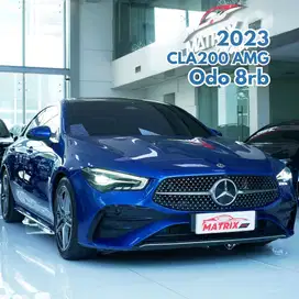 Mercedes Benz CLA200 AMG 2023 Blue on Black Mercy CLA 200 Biru