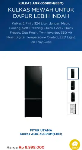 Kulkas AQUA Bottom freezer