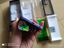 INFINIX HOT 50 8/128 DREAMY PURPLE MULUS 99% 120Hz MASIH BARU