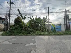 Disewakan lahan pinggir jalan raya krukut limo depok dekat pintu toll