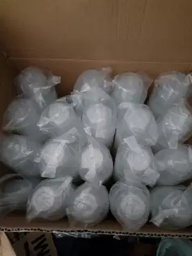 Cup dan tutup injeksi 12oz