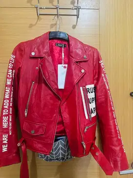 SALE!!! Jaket Kulit Ramones Premium barang Hongkong