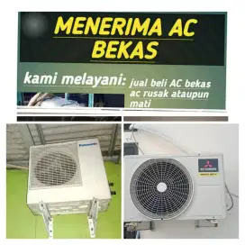 Terima ac bekas rusak