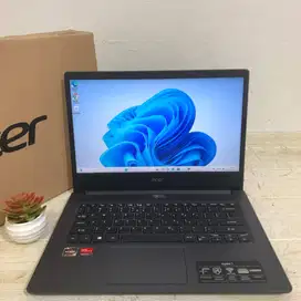 Laptop BARU Slim Acer Aspire 3 A314 22 Ryzen 3 3250U RAM 4/256GB