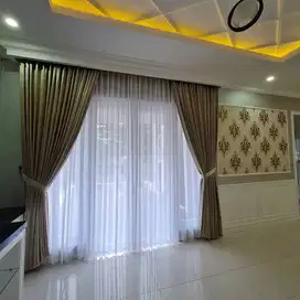 Dijual Gorden Blackout Pasang Skat Klinik Hordeng Gordyn Vitrase