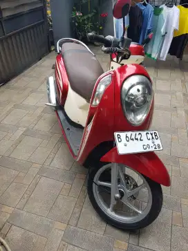 Honda Scoopy 2013 plat B TNG ors pjk panjang