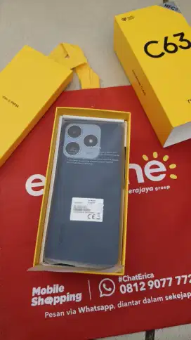 Dijual REALME C63 NFC RAM 6/128GB Baru 1 Bulan Beli