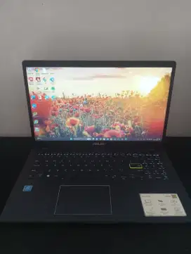 Laptop kuliah keren | type Asus vivobook  celeron | Ram 4 SSD 64+64GB