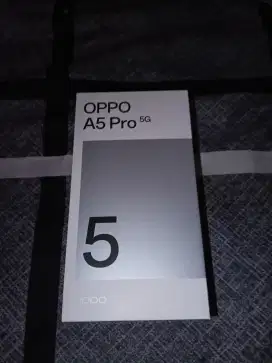 Dijual Oppo A5 Pro 5G