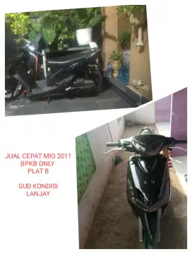 Jual cepat Mio 2011 BPBK only gud kondisi